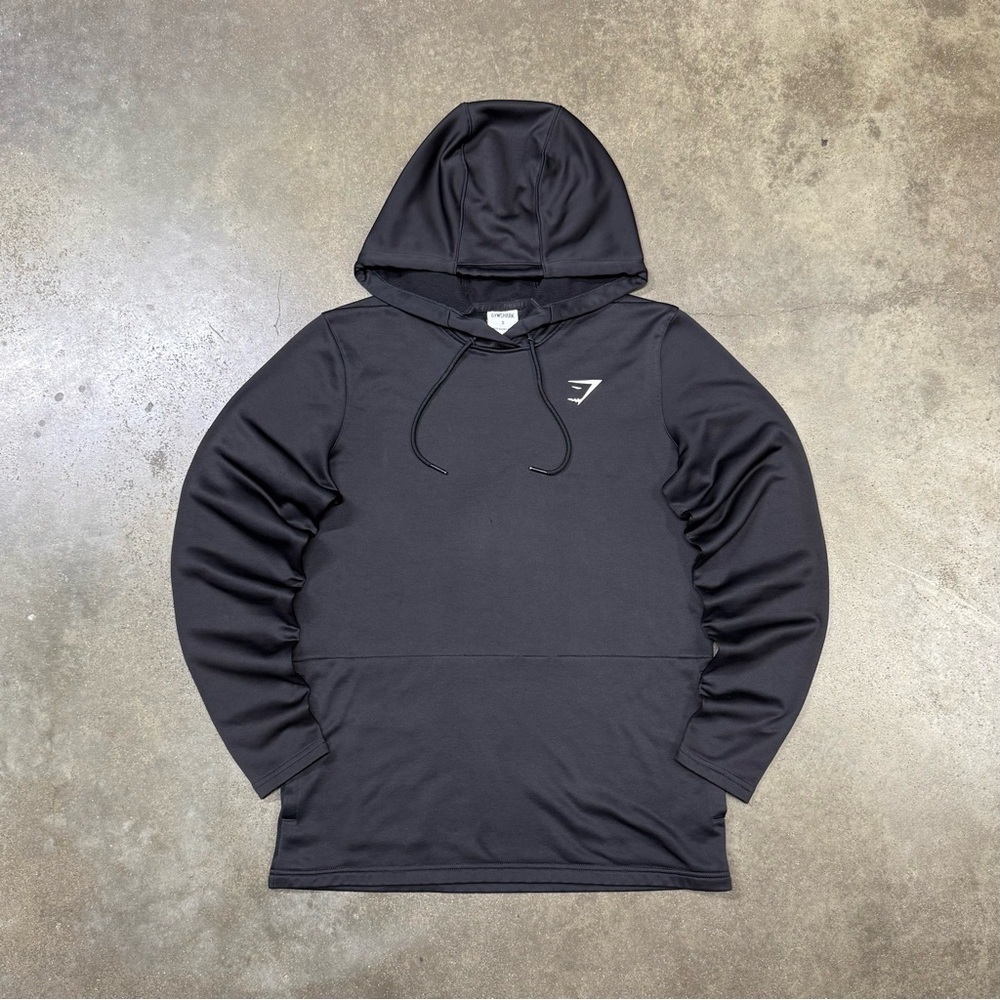 Gymshark Arrival Black Performance Hoodie
